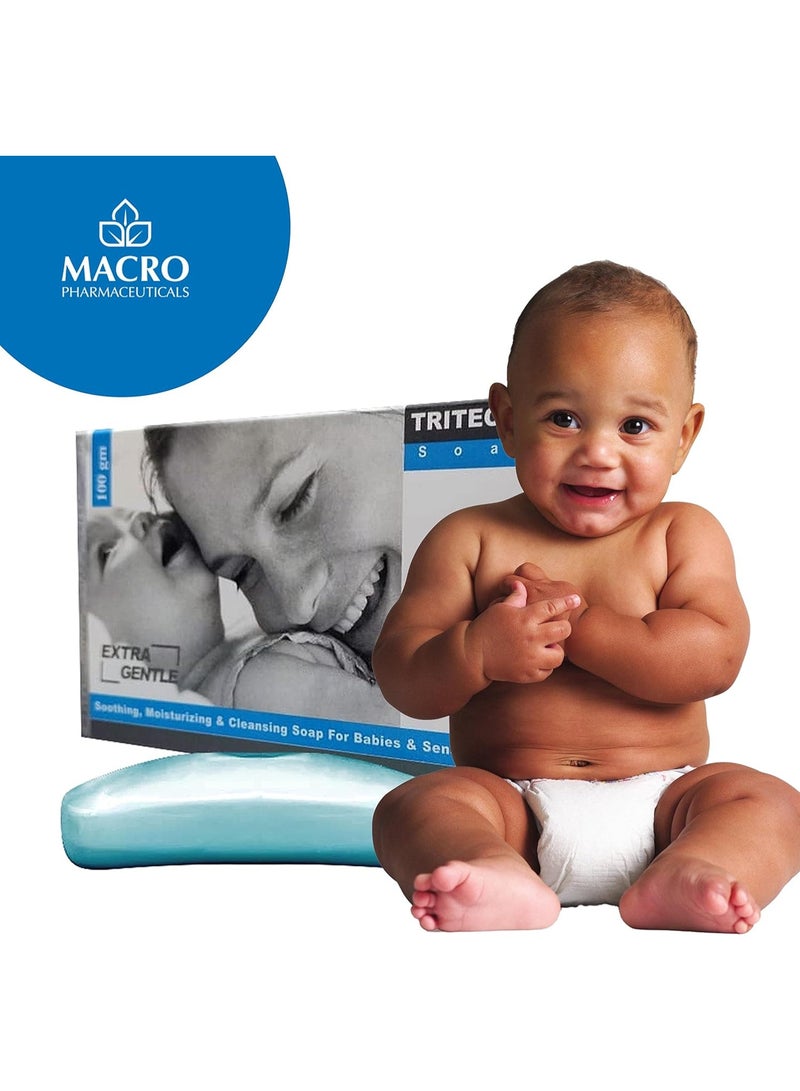 Macro Tri Tect Extra Gentle Soap for Baby - 100g - Image 3
