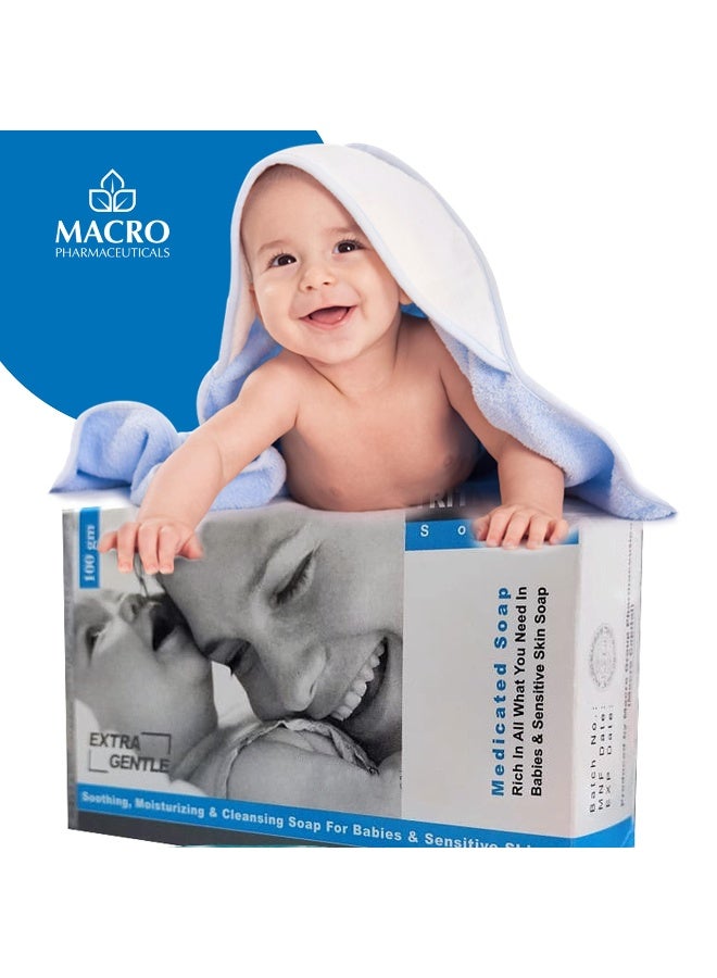 Macro Tri Tect Extra Gentle Soap for Baby - 100g - Image 4