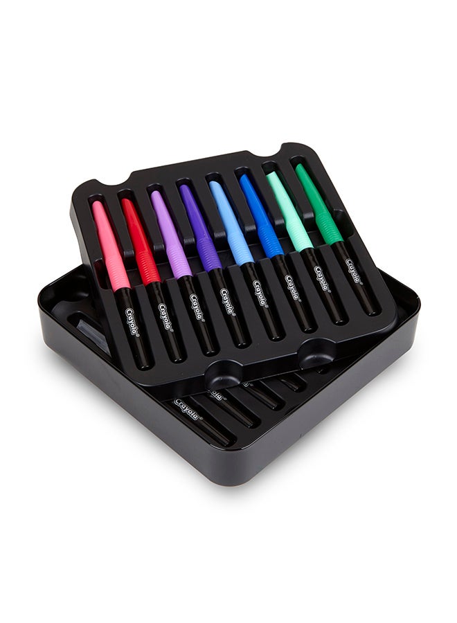 Crayola Markers خلط التوقيع مع علبة، 16 عدداً - Image 3