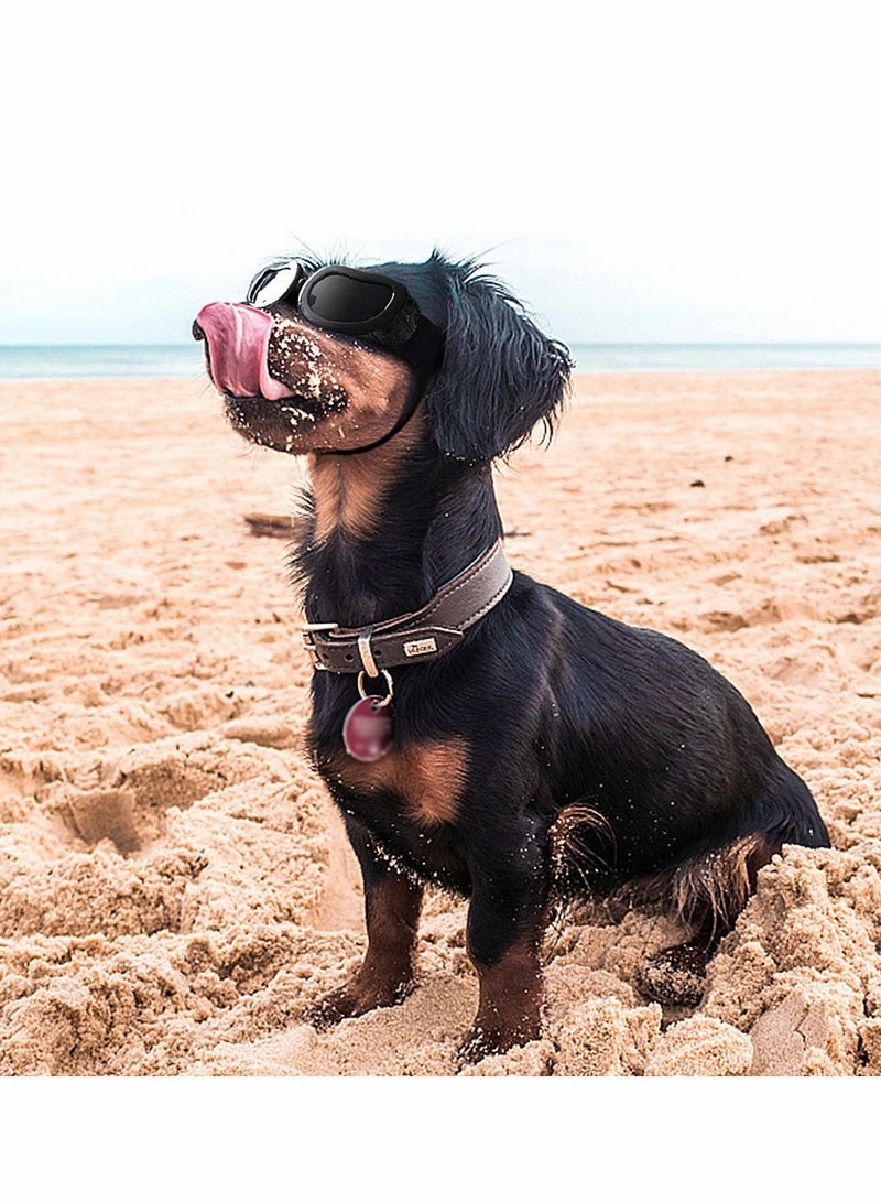 KASTWAVE Small Dog Goggles UV Protection Doggy Sunglasses Windproof Snowproof Pet Glasses for Puppy Cat Eye Protection - Image 3
