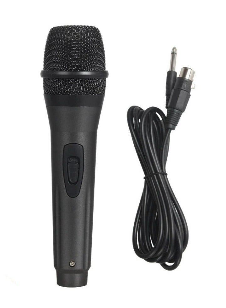 Wired Vocal Microphone with 3M Cable for Singing Live Streaming,K song outdoor audio TV singing conference performance microphone  - Image 1