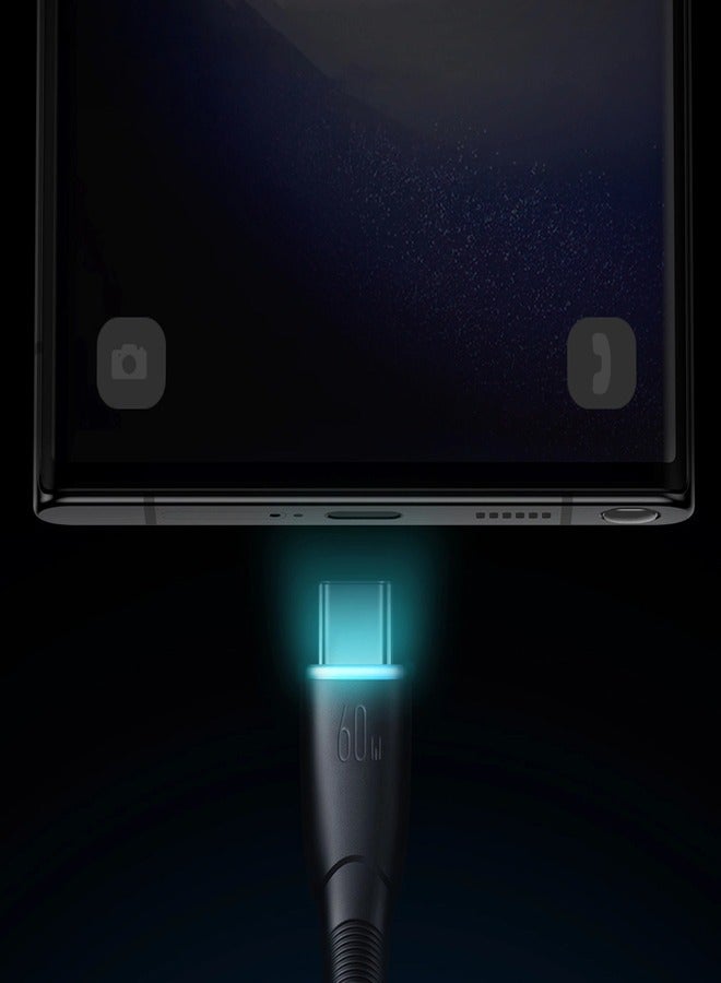 Joyroom Starry Series SA32-CC3 USB-C / USB-C Cable 60W 1m - Black - https://f.nooncdn.com/p/pzsku/Z298566F42722823B0E1BZ/45/_/1779727576/54cc3663-59e0-47eb-8943-15d6c4295bc8.jpg