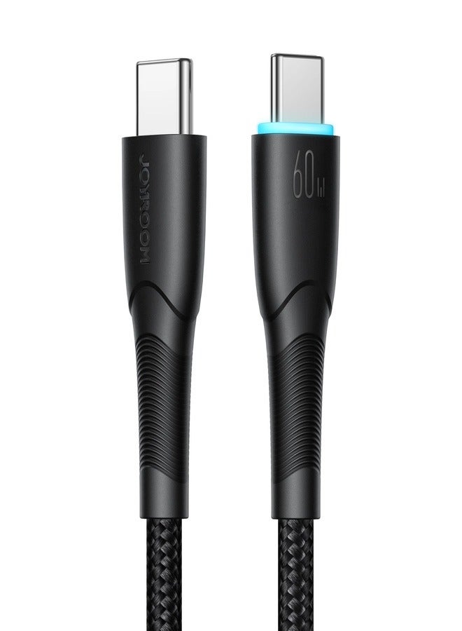 جوي روم Joyroom Starry Series SA32-CC3 كابل USB-C / USB-C 60 وات 1 متر - - Image 1