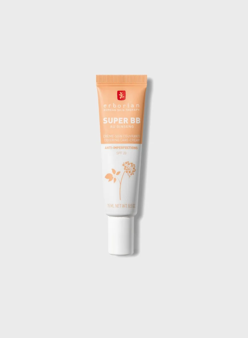 erborian Super BB - Full Coverage BB Cream For Acne Prone Skin  Dore 15  Ml