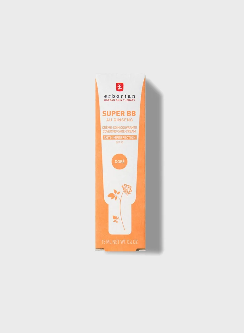 erborian Super BB - Full Coverage BB Cream For Acne Prone Skin  Dore 15  Ml