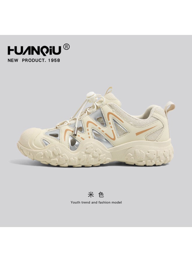 Universal Casual Ugly Dad Shoes Women's Summer New Outdoor Sports Sandals Cut Out Breathable  Shoes