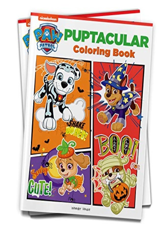 Puptacular: Paw Patrol Coloring Book For Kids 