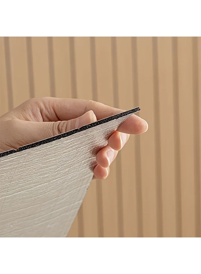 هومستر حائط ثلاثي الأبعاد ذاتي اللصق -ملصق لوحة رغاوي سميك، مقاوم للماء، نمط الخشب والطوب، السقف، التقسيم والجدار المنحني -مثالي للمنزل وديكور المكتب، حائط ملصقات ديكور المنزل - Image 5