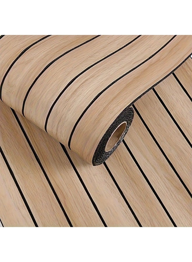 هومستر حائط ثلاثي الأبعاد ذاتي اللصق -ملصق لوحة رغاوي سميك، مقاوم للماء، نمط الخشب والطوب، السقف، التقسيم والجدار المنحني -مثالي للمنزل وديكور المكتب، حائط ملصقات ديكور المنزل - Image 4