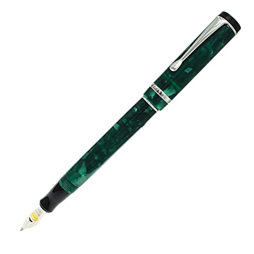 Conklin Duragraph Fountain Pen Forest Green - Fine Nib, Luxury Writing Instrument, Premium Resin Finish - Image 5