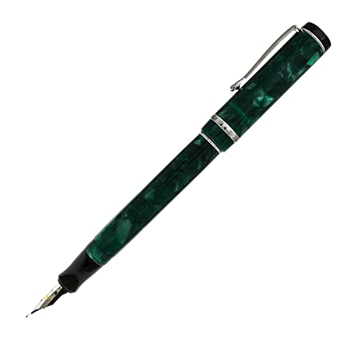Conklin Duragraph Fountain Pen Forest Green - Fine Nib, Luxury Writing Instrument, Premium Resin Finish - Image 3