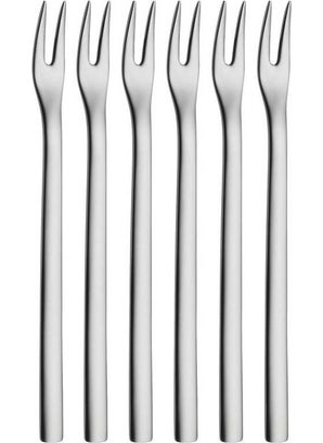 WMF Nuova Cocktail Fork Set of 6  - Image 1