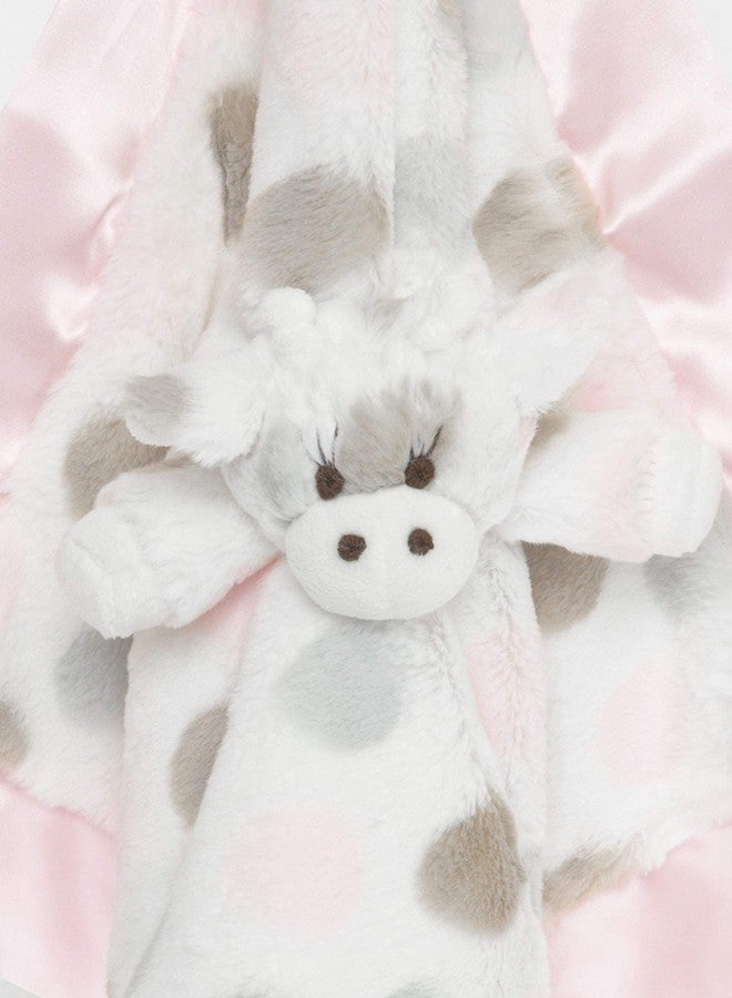 Little Giraffe Little G Giraffe Blanky - Animal Security Baby Blanket 14" x 14", Pink - Image 2