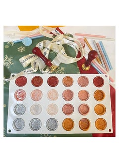 Y&D Silicone Wax Seal Mat, Pad for Stamp, 24-Cavity Sealing Diy Craft Adhesive Waxing, Most of the Size, Made Food-Grade Silicone, Soft and Reusable  - Image 2