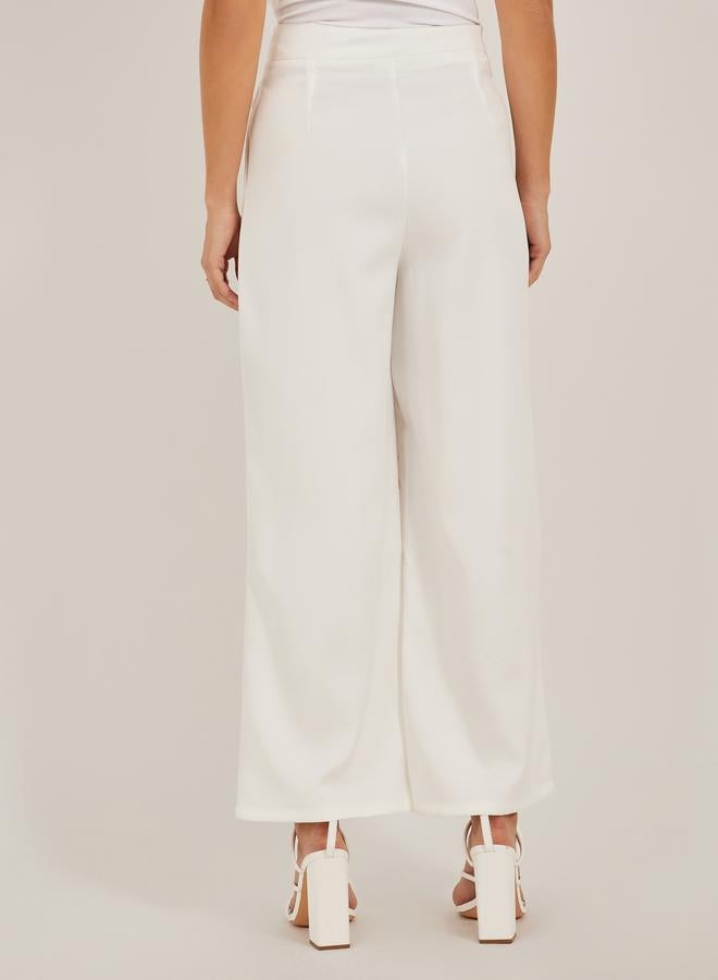 Styli Styli Floral Print Pleated Wide Leg Pants  - Image 5