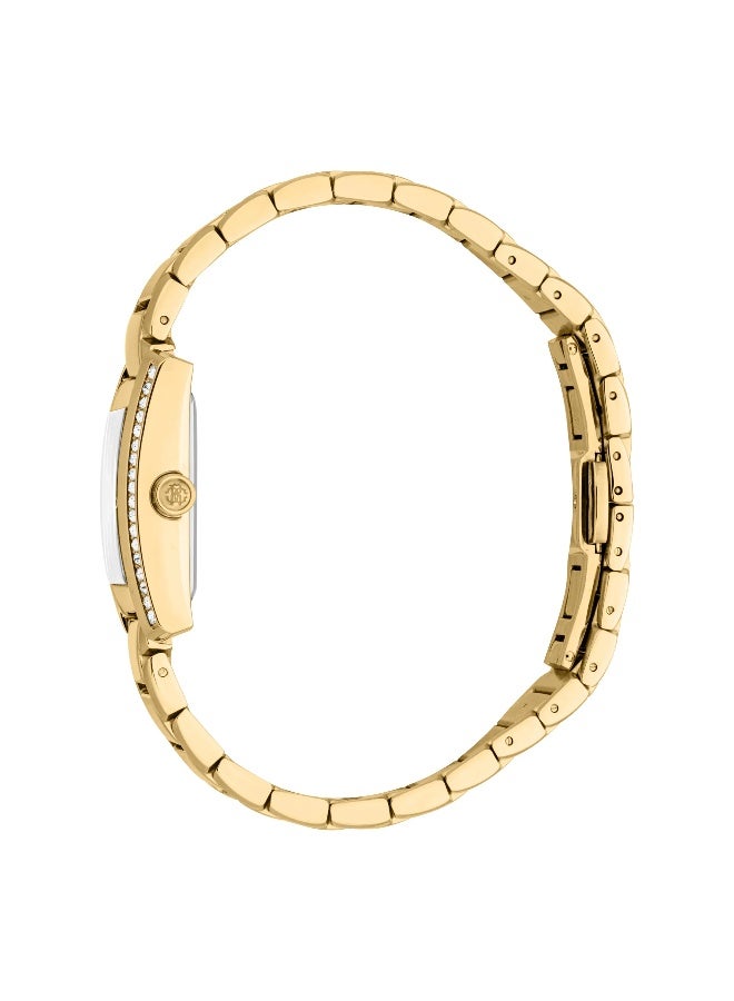 roberto cavalli روبرتو كافالي RC5L120M0055 - ساعة كوارتز أنثوية من الفولاذ المقاوم للصدأ 3 عقارب - Image 2