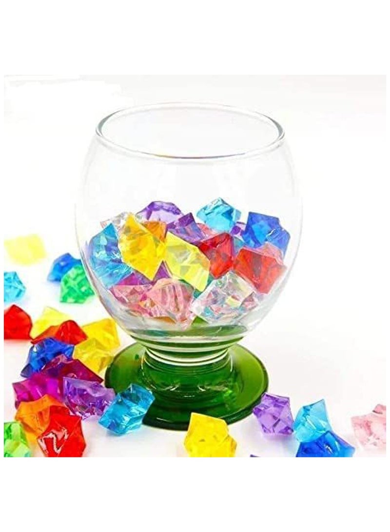 A set of acrylic stones and beads to fill the aquarium, decorate it, and decorate the home - Image 1
