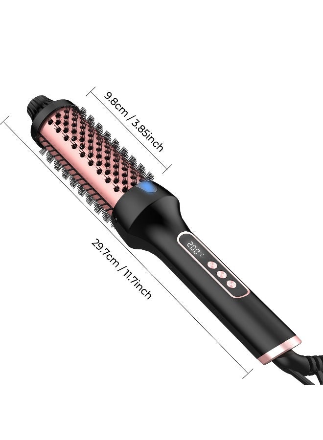 Beauenty Hair curler curling iron dual-purpose large roll with bangs curling iron hot air comb. - Image 2