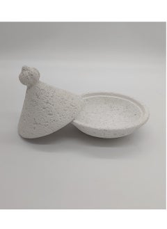 AKDC Akdc  clay tajine 12cm Decoration Colour white  - Image 3