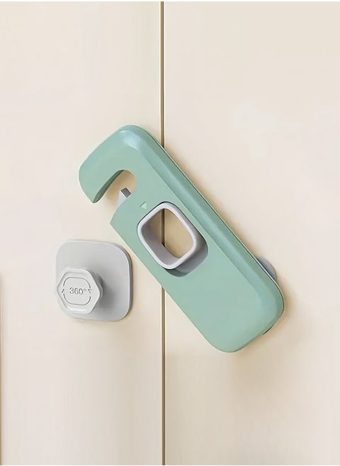 5 Pcs Baby Safety Cabinet Lock Security Protection Home Refrigerator Safety Buckle Child Anti Pinch Hand Drawer Door Locks