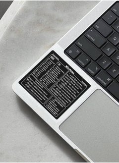 ماركة غير محددة ملصقات اختصارات لنظام Mac OS و نظام Windows بالإضافة الى برامج EXCEL و WORD مضادة للماء و قابلة للإزالة  - Image 4