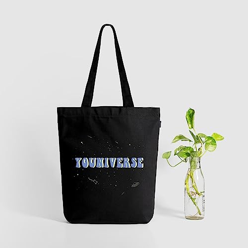 EcoRight Eco Right Canvas Tote Bags for Women with Zip, College Bag for Girls, 100% Organic Cotton Tote Bag for Shopping, Travel & beach bags for women (Pack of 2) - Image 4