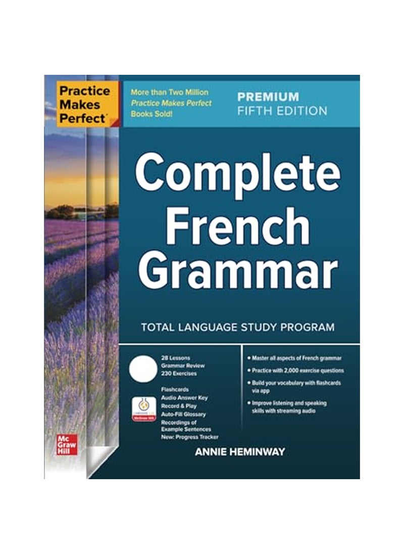 McGraw-Hill Education Practice Makes Perfect Complete French Grammar Premium Fifth Edition 