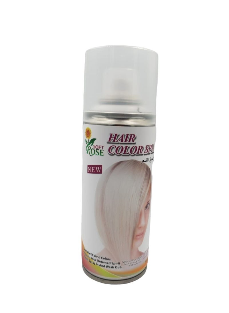 soft rose Hair dye spray white 138 ml - Image 1