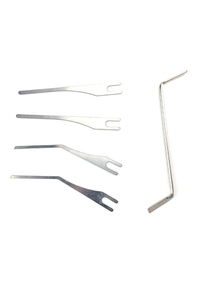 NIBEMINENT Pistol Door Lock Opener Tool Silver 0.184kg - Image 4