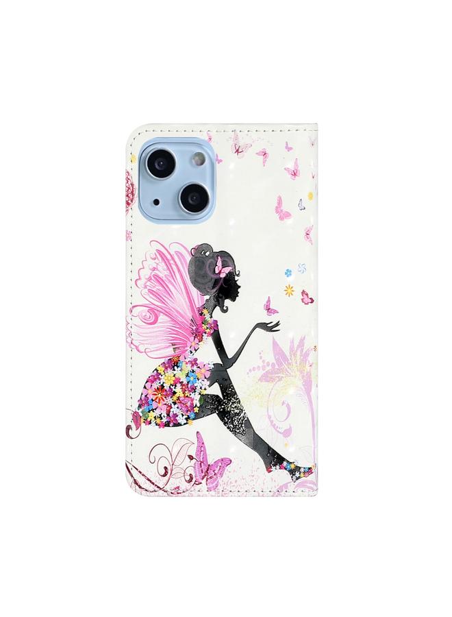 اس-توب جراب جلدي لهاتف iPhone 14 Plus برسومات ثلاثية الأبعاد - Image 3