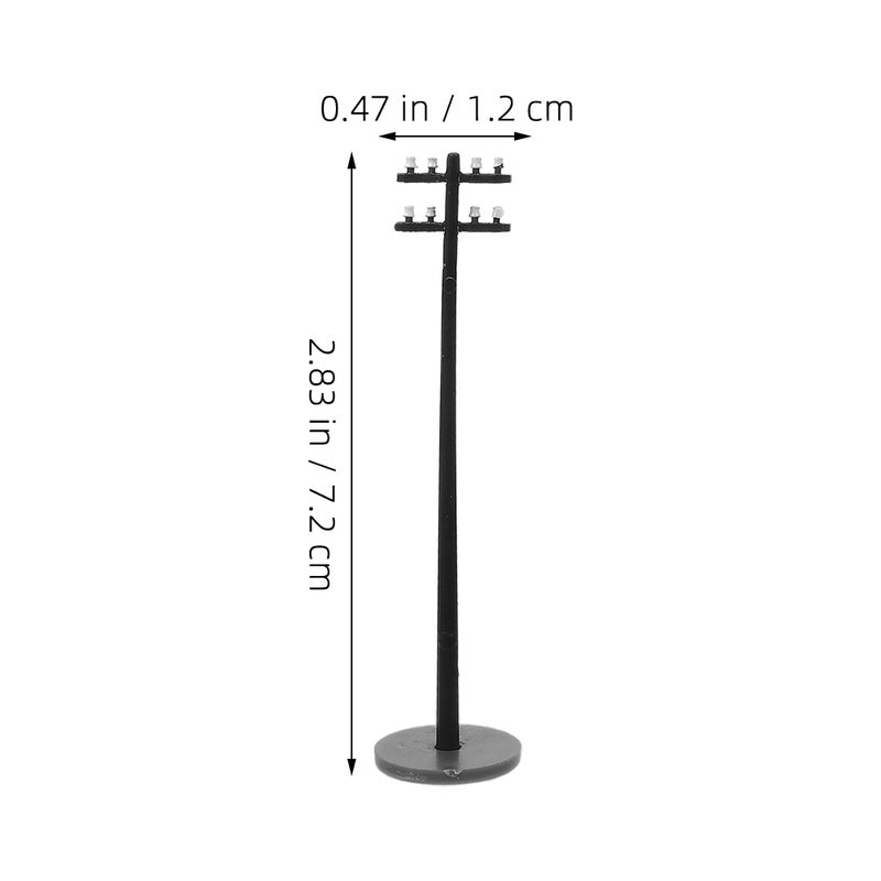 Railroad Model Enhancements, Creative DIY Power Poles for Micro Landscaping Projects - Image 2