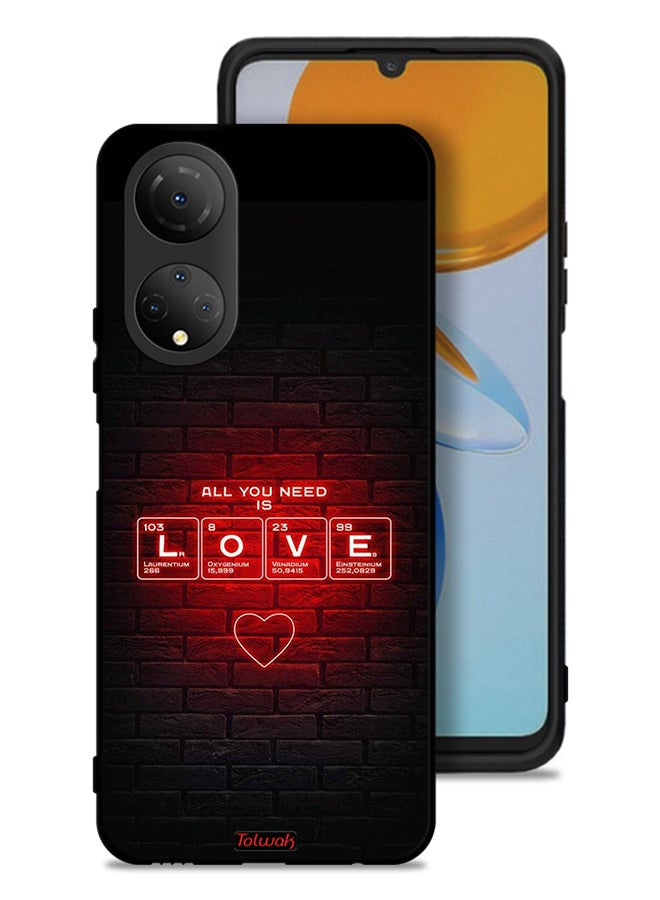 Tolwak Honor X7 Protective Case Cover All You Need Is Love - Image 1