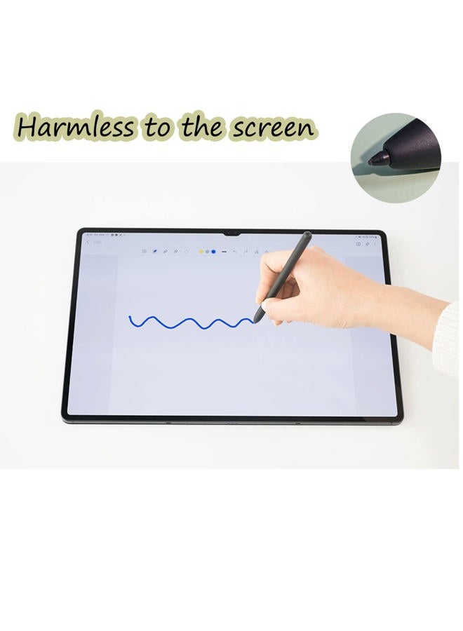 PCTC Tab S8 S Pen Replacement for Samsung Galaxy S8 S8 Plus S8 Ultra (EJ-PT870BJEGUJ) Touch Pen Stylus Pen (WithoutBluetooth) + Tips + Eject Pin(Black) - Image 4