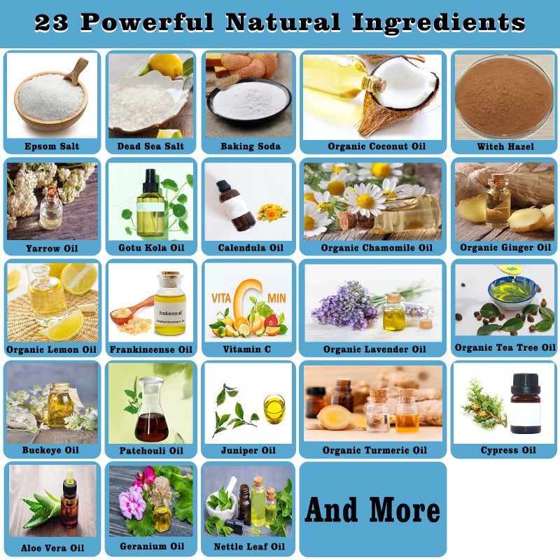 Mr.A 1.7 lbs Sitz Bath for Hemorrhoids,Premium Grade 23 Ingredients, Advanced Hemorrhoid Treatment Formula Epsom Salt Dead Sea Salt Essential Oils, Sitz Bath Salts for Hemorrhoids Toilet Seat Bathtug - Image 2