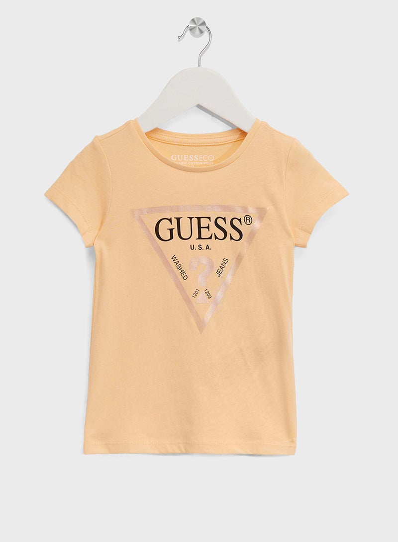 GUESS Kids Short Sleeve T-Shirt - Image 1