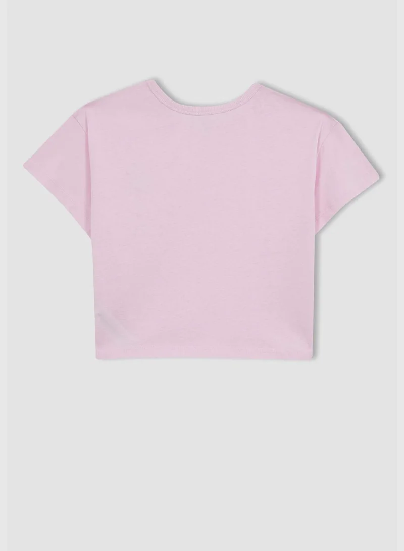 DeFacto Girl Knitted Short Sleeve Body