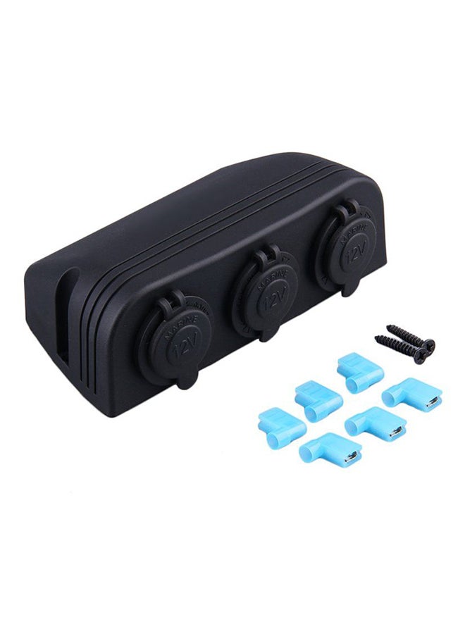 OUTAD 3-In-1 Car Cigarette Lighter With Charger Adapter