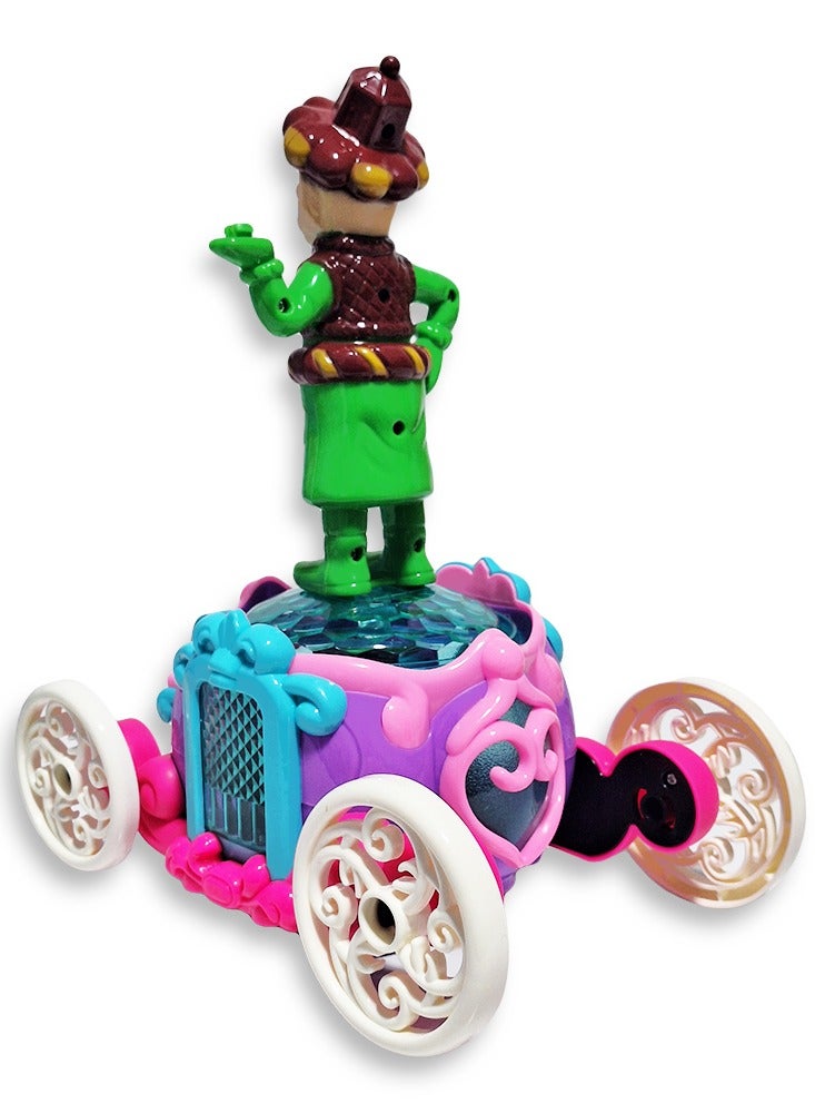 Ramadan Lantern, Great Musical Action Toy for Kids, Dancing Ramadan Lantern with Cartoon Characters on Luminous Moving Classic Cart Cute Ramadan Lanterns, New Ramadan Lantern Toy for Kids, Model ZR179-16, Skinny Man, Green - Image 5