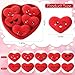 Hollowfly Valentines Day Heart Plush Gift for Her Him Valentines Emotional Plush Gift Heart Stuffed Animals for Husband Wife Girlfriend Boyfriend 5 Love Plushs with Five Love Language in One Basket - Image 4