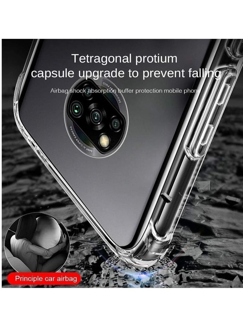 Raxoom غطاء واقي شفاف وواقي شاشة لهاتف Honor X9b 5G - غطاء نحيف ومقاوم للخدوش مع زجاج مقسى وأكياس هوائية في الزوايا الأربعة - Image 3