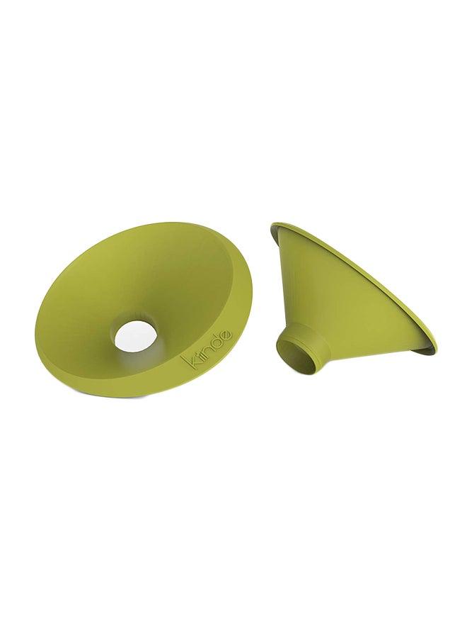 Kiinde 2-Piece Twist Pouch Funnel Green - Image 1