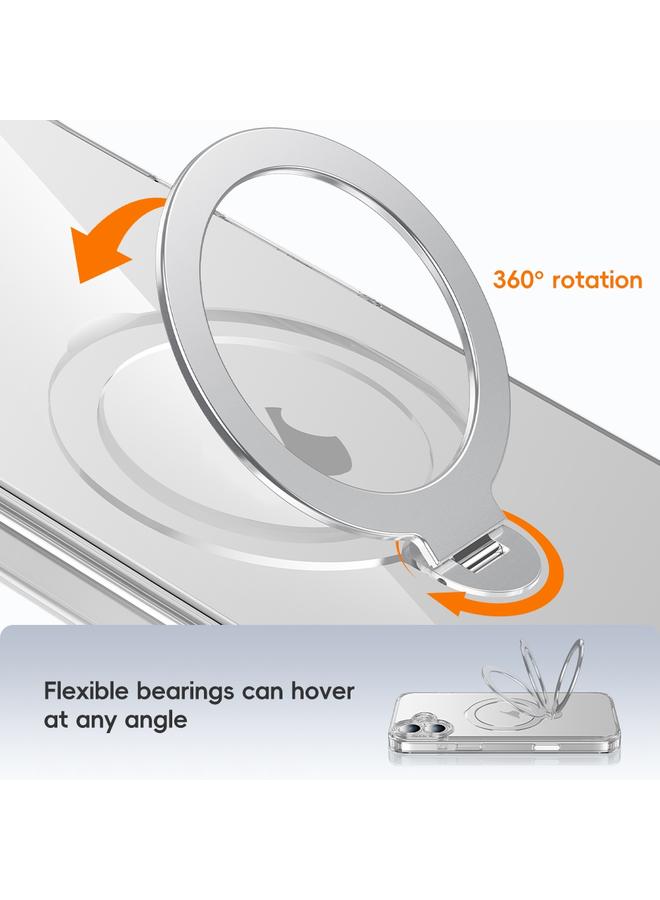 اس-توب جراب لهاتف iPhone 16 مزود بفتحة دقيقة وحامل دوار 360 درجة من MagSafe - Image 2