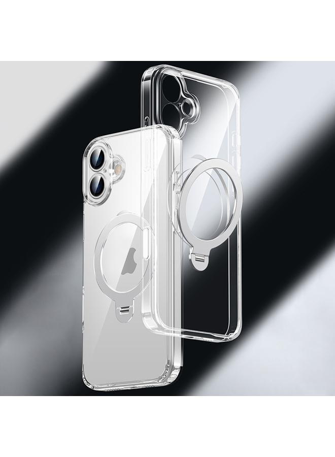 اس-توب جراب لهاتف iPhone 16 مزود بفتحة دقيقة وحامل دوار 360 درجة من MagSafe - Image 1