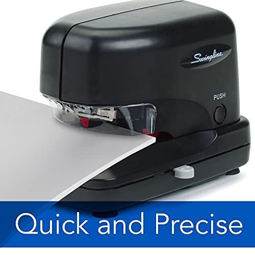 Swingline Cartridge Electric Stapler, 30 Sheet Capacity, Jam Free, includes 5000 Staple Cartridge, Black (69008) - Image 5