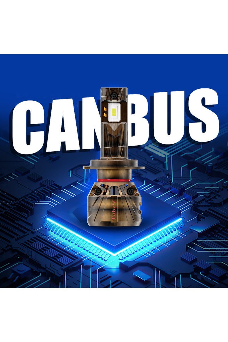 Toby's XT65 9005/9006 2 Pieces Car LED Headlight Original 65W/Piece Power 6500/piece Lumens With Color Temperature 6500K - Image 4