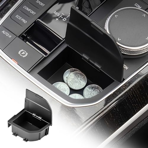 KUNGKIC لسيارات BMW 1 2 3 4 سلسلة X3 X4 F40 F44 G20 G21 G22 G23 G24 G26 G01 G02 M4 G82 M3 G80 i4 i3 تعديل صندوق تخزين ذراع نقل الحركة في وحدة التحكم المركزية ملحقات داخلية مصنوعة من ABS - Image 1
