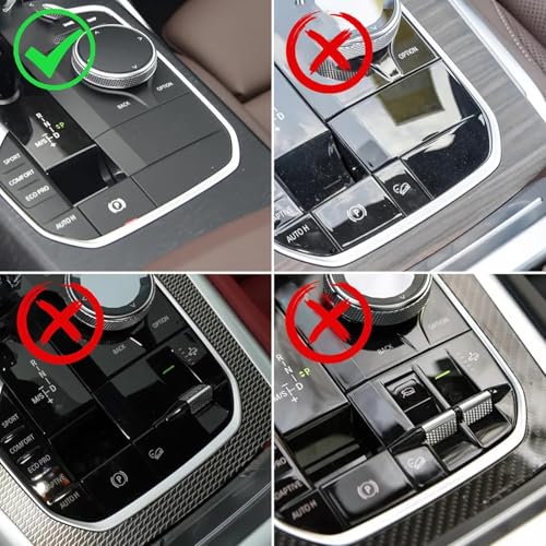 KUNGKIC لسيارات BMW 1 2 3 4 سلسلة X3 X4 F40 F44 G20 G21 G22 G23 G24 G26 G01 G02 M4 G82 M3 G80 i4 i3 تعديل صندوق تخزين ذراع نقل الحركة في وحدة التحكم المركزية ملحقات داخلية مصنوعة من ABS - Image 4
