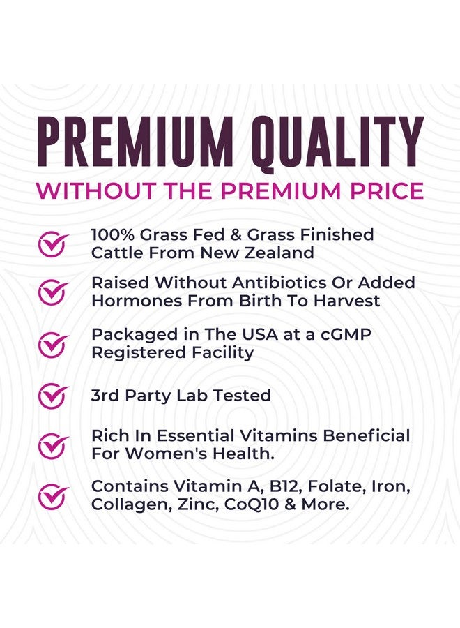 Left Coast Performance Beef Organ Supplement for Women - Beef Liver, Kidney, Heart and Uterus Tissue, Supports Women's Overall Energy and Health - Pasture Raised in New Zealand - No Fillers or Flow Agents - 120 Capsules - Image 5