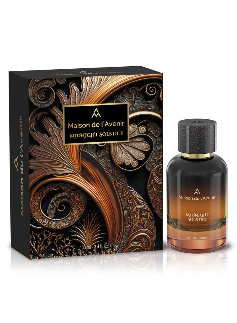 Maison de l'Avenir Midnight Solstice EDP- Long Lasting Unisex Perfume 100ml - Image 1