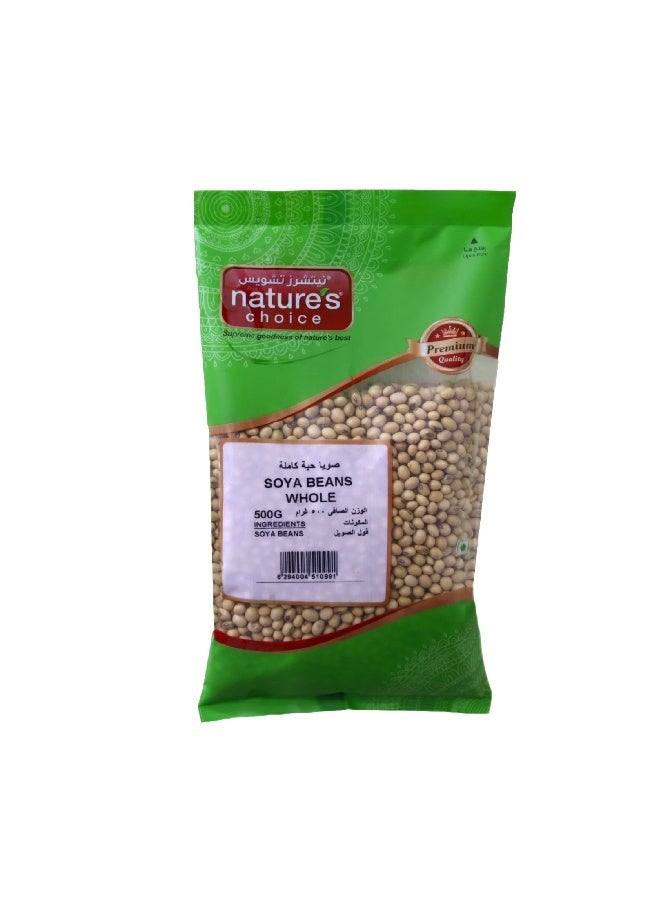 Nature's Choice Soya Beans, 500 Gm - Image 1